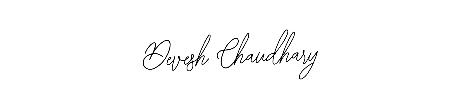 Also we have Devesh Chaudhary name is the best signature style. Create professional handwritten signature collection using Bearetta-2O07w autograph style. Devesh Chaudhary signature style 12 images and pictures png