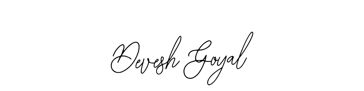 Make a beautiful signature design for name Devesh Goyal. Use this online signature maker to create a handwritten signature for free. Devesh Goyal signature style 12 images and pictures png