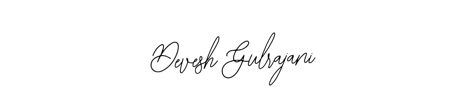 The best way (Bearetta-2O07w) to make a short signature is to pick only two or three words in your name. The name Devesh Gulrajani include a total of six letters. For converting this name. Devesh Gulrajani signature style 12 images and pictures png