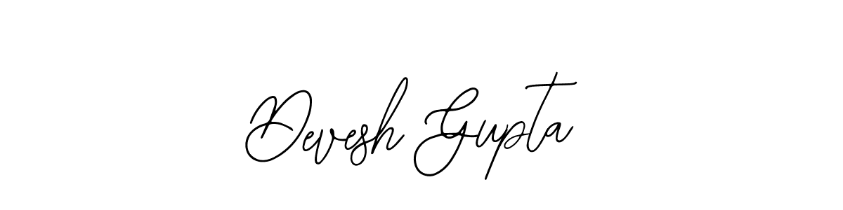 Create a beautiful signature design for name Devesh Gupta. With this signature (Bearetta-2O07w) fonts, you can make a handwritten signature for free. Devesh Gupta signature style 12 images and pictures png