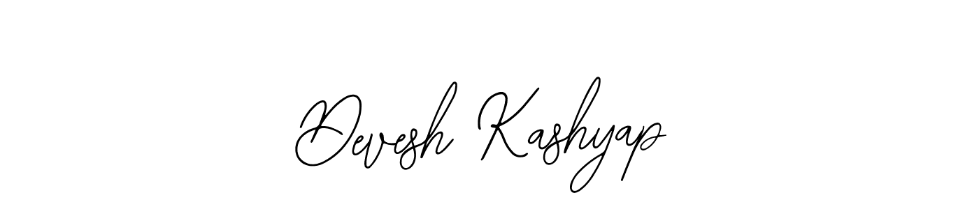 Use a signature maker to create a handwritten signature online. With this signature software, you can design (Bearetta-2O07w) your own signature for name Devesh Kashyap. Devesh Kashyap signature style 12 images and pictures png