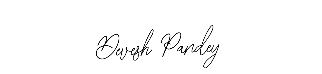 Create a beautiful signature design for name Devesh Pandey. With this signature (Bearetta-2O07w) fonts, you can make a handwritten signature for free. Devesh Pandey signature style 12 images and pictures png