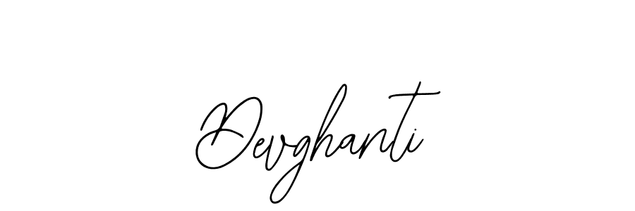 How to make Devghanti signature? Bearetta-2O07w is a professional autograph style. Create handwritten signature for Devghanti name. Devghanti signature style 12 images and pictures png