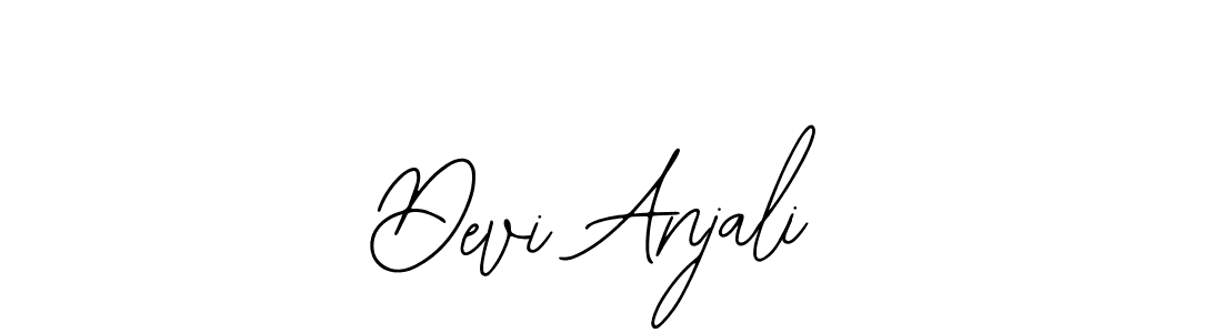 How to make Devi Anjali name signature. Use Bearetta-2O07w style for creating short signs online. This is the latest handwritten sign. Devi Anjali signature style 12 images and pictures png