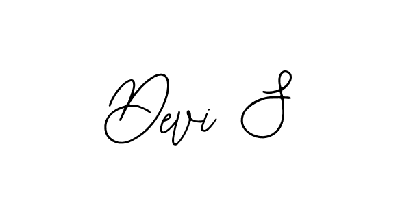 The best way (Bearetta-2O07w) to make a short signature is to pick only two or three words in your name. The name Devi S include a total of six letters. For converting this name. Devi S signature style 12 images and pictures png