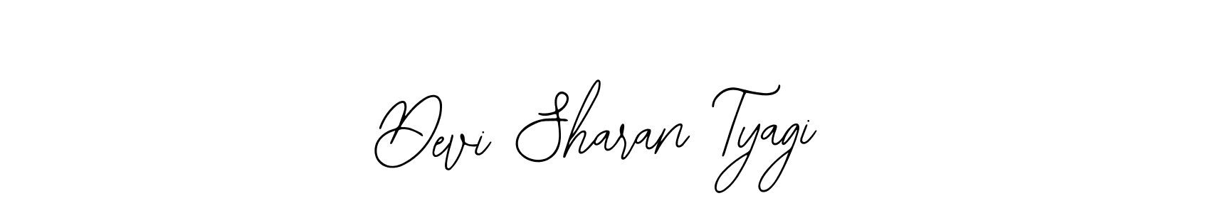 Design your own signature with our free online signature maker. With this signature software, you can create a handwritten (Bearetta-2O07w) signature for name Devi Sharan Tyagi. Devi Sharan Tyagi signature style 12 images and pictures png