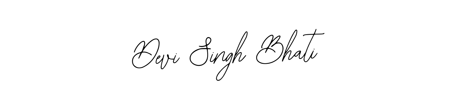 Design your own signature with our free online signature maker. With this signature software, you can create a handwritten (Bearetta-2O07w) signature for name Devi Singh Bhati. Devi Singh Bhati signature style 12 images and pictures png