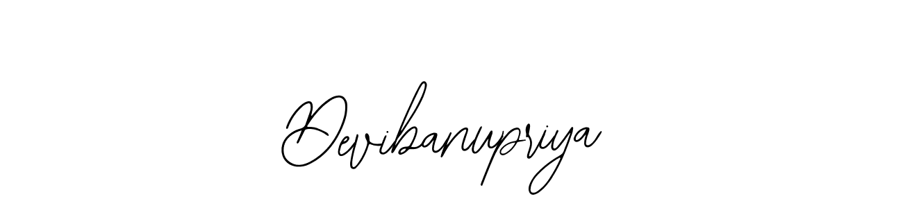 How to make Devibanupriya name signature. Use Bearetta-2O07w style for creating short signs online. This is the latest handwritten sign. Devibanupriya signature style 12 images and pictures png