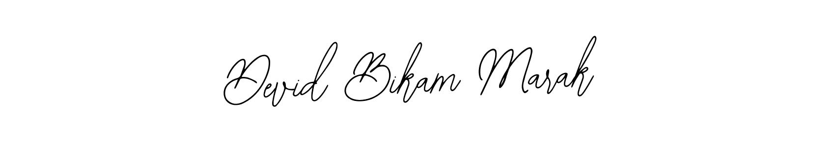 Make a beautiful signature design for name Devid Bikam Marak. With this signature (Bearetta-2O07w) style, you can create a handwritten signature for free. Devid Bikam Marak signature style 12 images and pictures png