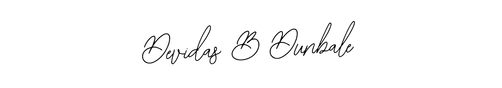 It looks lik you need a new signature style for name Devidas B Dunbale. Design unique handwritten (Bearetta-2O07w) signature with our free signature maker in just a few clicks. Devidas B Dunbale signature style 12 images and pictures png