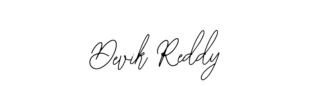 Design your own signature with our free online signature maker. With this signature software, you can create a handwritten (Bearetta-2O07w) signature for name Devik Reddy. Devik Reddy signature style 12 images and pictures png