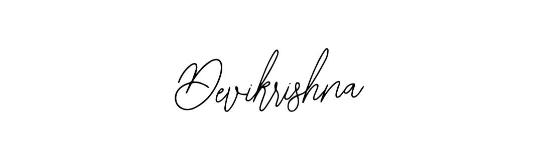 Design your own signature with our free online signature maker. With this signature software, you can create a handwritten (Bearetta-2O07w) signature for name Devikrishna. Devikrishna signature style 12 images and pictures png