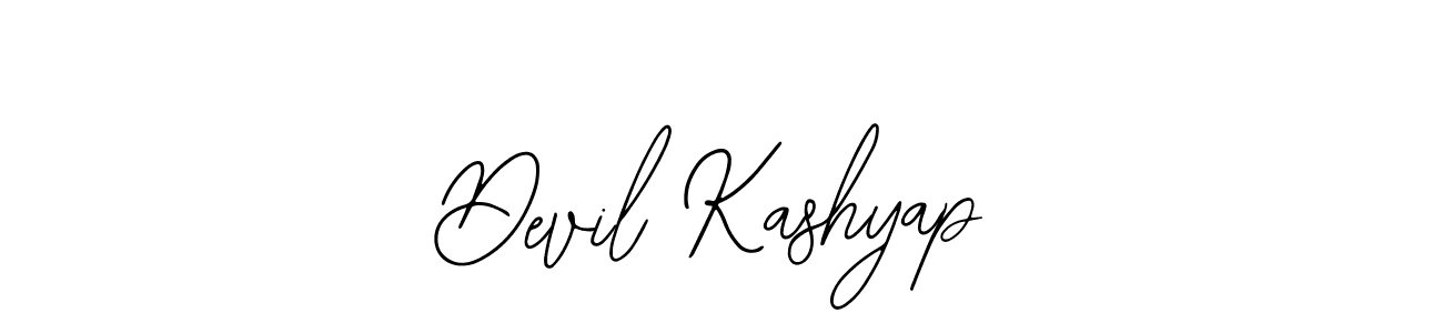 It looks lik you need a new signature style for name Devil Kashyap. Design unique handwritten (Bearetta-2O07w) signature with our free signature maker in just a few clicks. Devil Kashyap signature style 12 images and pictures png