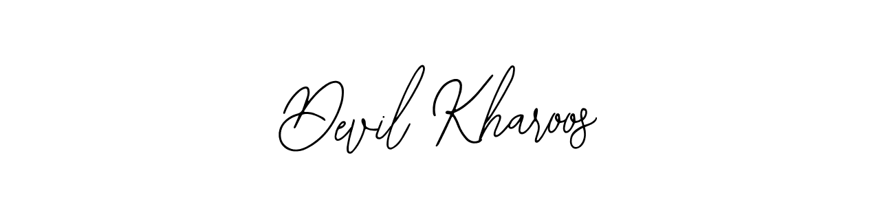 Also You can easily find your signature by using the search form. We will create Devil Kharoos name handwritten signature images for you free of cost using Bearetta-2O07w sign style. Devil Kharoos signature style 12 images and pictures png