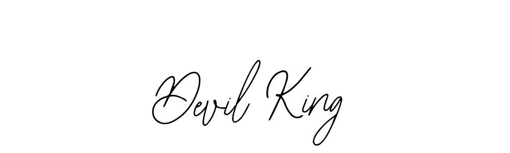 How to make Devil King signature? Bearetta-2O07w is a professional autograph style. Create handwritten signature for Devil King name. Devil King signature style 12 images and pictures png