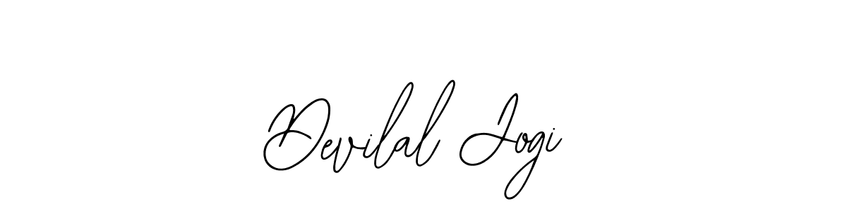 You should practise on your own different ways (Bearetta-2O07w) to write your name (Devilal Jogi) in signature. don't let someone else do it for you. Devilal Jogi signature style 12 images and pictures png