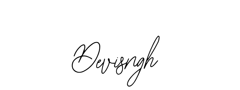 How to make Devisngh name signature. Use Bearetta-2O07w style for creating short signs online. This is the latest handwritten sign. Devisngh signature style 12 images and pictures png