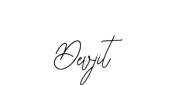 How to make Devjit signature? Bearetta-2O07w is a professional autograph style. Create handwritten signature for Devjit name. Devjit signature style 12 images and pictures png