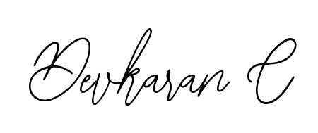 Turn your name Devkaran C into a signature brand with Bearetta-2O07w styling. Download in standard PNG or transparent format anytime. Devkaran C signature style 12 images and pictures png