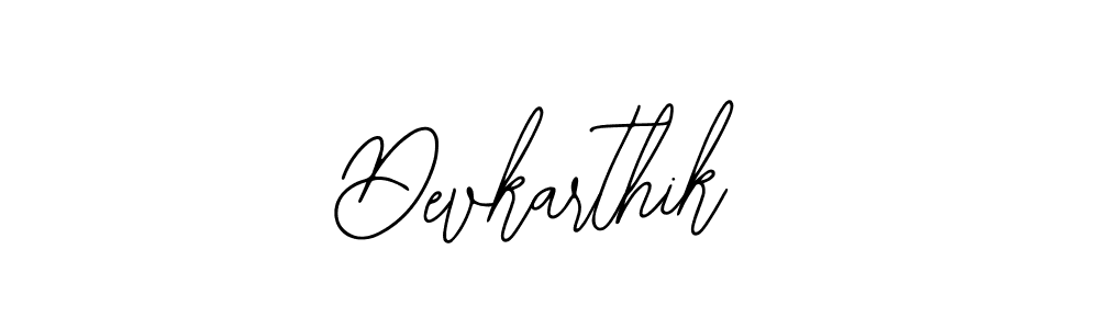 The best way (Bearetta-2O07w) to make a short signature is to pick only two or three words in your name. The name Devkarthik include a total of six letters. For converting this name. Devkarthik signature style 12 images and pictures png