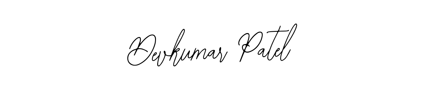 Also we have Devkumar Patel name is the best signature style. Create professional handwritten signature collection using Bearetta-2O07w autograph style. Devkumar Patel signature style 12 images and pictures png