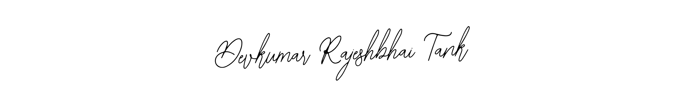 Also we have Devkumar Rajeshbhai Tank name is the best signature style. Create professional handwritten signature collection using Bearetta-2O07w autograph style. Devkumar Rajeshbhai Tank signature style 12 images and pictures png