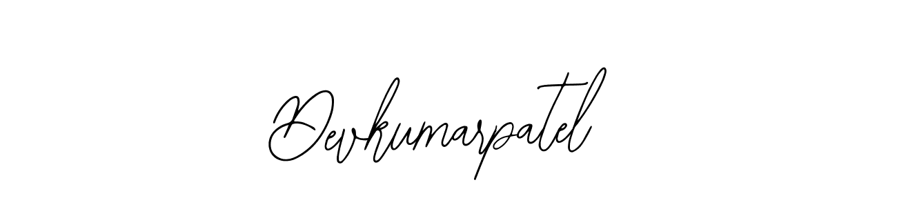 Make a beautiful signature design for name Devkumarpatel. With this signature (Bearetta-2O07w) style, you can create a handwritten signature for free. Devkumarpatel signature style 12 images and pictures png