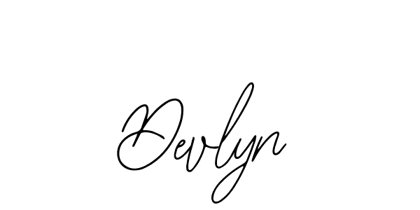 You should practise on your own different ways (Bearetta-2O07w) to write your name (Devlyn) in signature. don't let someone else do it for you. Devlyn signature style 12 images and pictures png