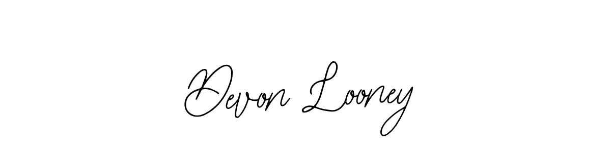 How to Draw Devon Looney signature style? Bearetta-2O07w is a latest design signature styles for name Devon Looney. Devon Looney signature style 12 images and pictures png