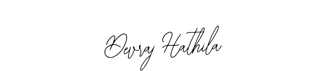 How to make Devraj Hathila signature? Bearetta-2O07w is a professional autograph style. Create handwritten signature for Devraj Hathila name. Devraj Hathila signature style 12 images and pictures png