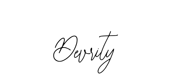 Make a beautiful signature design for name Devrity. With this signature (Bearetta-2O07w) style, you can create a handwritten signature for free. Devrity signature style 12 images and pictures png