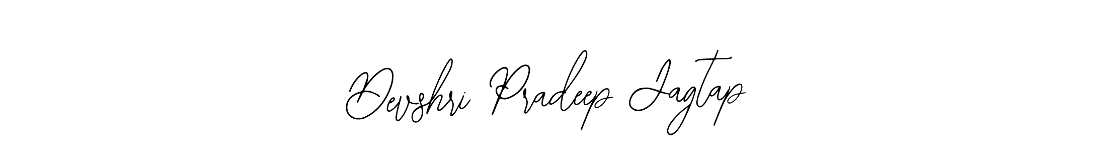 Use a signature maker to create a handwritten signature online. With this signature software, you can design (Bearetta-2O07w) your own signature for name Devshri Pradeep Jagtap. Devshri Pradeep Jagtap signature style 12 images and pictures png