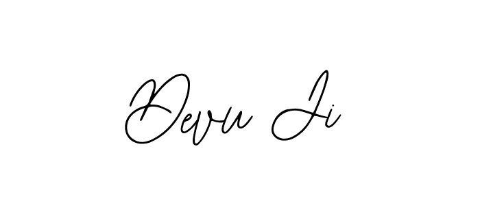 Also we have Devu Ji name is the best signature style. Create professional handwritten signature collection using Bearetta-2O07w autograph style. Devu Ji signature style 12 images and pictures png