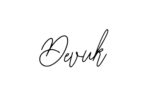 You should practise on your own different ways (Bearetta-2O07w) to write your name (Devuk) in signature. don't let someone else do it for you. Devuk signature style 12 images and pictures png