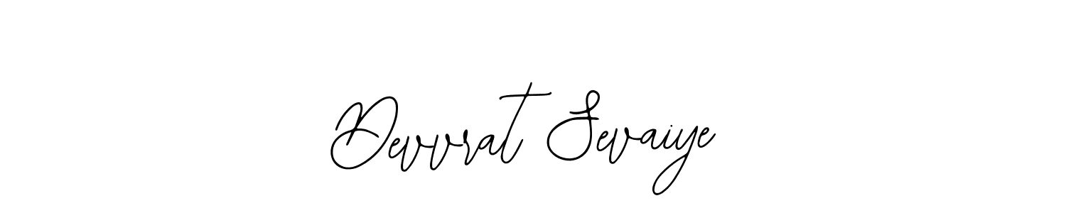 Devvrat Sevaiye stylish signature style. Best Handwritten Sign (Bearetta-2O07w) for my name. Handwritten Signature Collection Ideas for my name Devvrat Sevaiye. Devvrat Sevaiye signature style 12 images and pictures png