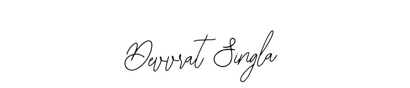 Make a beautiful signature design for name Devvrat Singla. Use this online signature maker to create a handwritten signature for free. Devvrat Singla signature style 12 images and pictures png