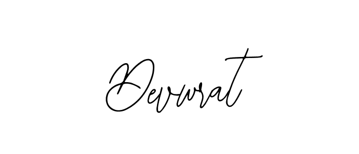Use a signature maker to create a handwritten signature online. With this signature software, you can design (Bearetta-2O07w) your own signature for name Devwrat. Devwrat signature style 12 images and pictures png