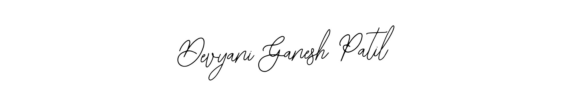 The best way (Bearetta-2O07w) to make a short signature is to pick only two or three words in your name. The name Devyani Ganesh Patil include a total of six letters. For converting this name. Devyani Ganesh Patil signature style 12 images and pictures png