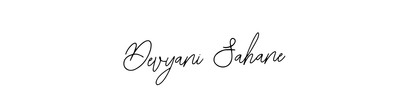 Create a beautiful signature design for name Devyani Sahane. With this signature (Bearetta-2O07w) fonts, you can make a handwritten signature for free. Devyani Sahane signature style 12 images and pictures png