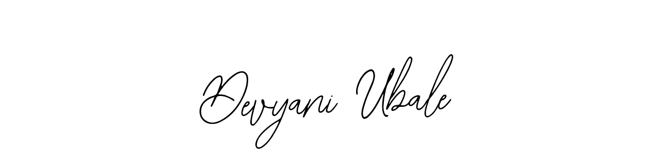 How to make Devyani Ubale signature? Bearetta-2O07w is a professional autograph style. Create handwritten signature for Devyani Ubale name. Devyani Ubale signature style 12 images and pictures png