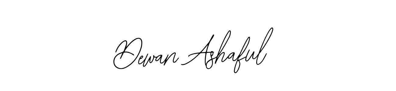 Make a beautiful signature design for name Dewan Ashaful. Use this online signature maker to create a handwritten signature for free. Dewan Ashaful signature style 12 images and pictures png