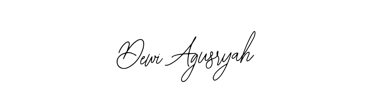 The best way (Bearetta-2O07w) to make a short signature is to pick only two or three words in your name. The name Dewi Agusryah include a total of six letters. For converting this name. Dewi Agusryah signature style 12 images and pictures png