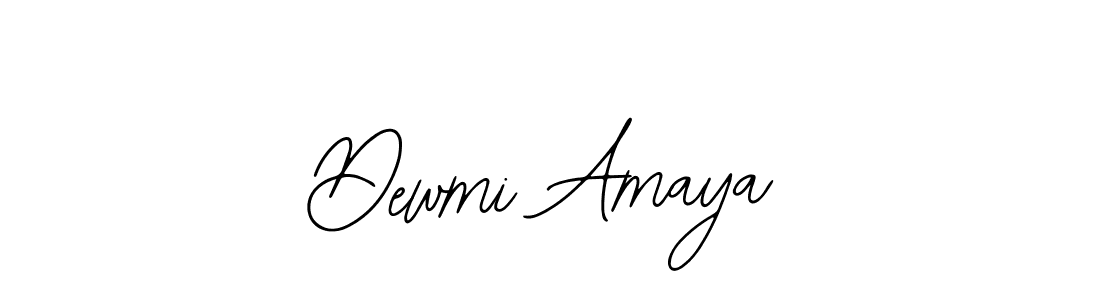 Design your own signature with our free online signature maker. With this signature software, you can create a handwritten (Bearetta-2O07w) signature for name Dewmi Amaya. Dewmi Amaya signature style 12 images and pictures png