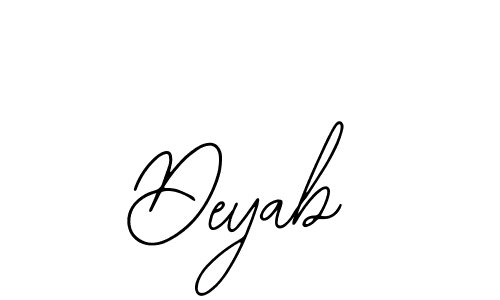 How to Draw Deyab signature style? Bearetta-2O07w is a latest design signature styles for name Deyab. Deyab signature style 12 images and pictures png