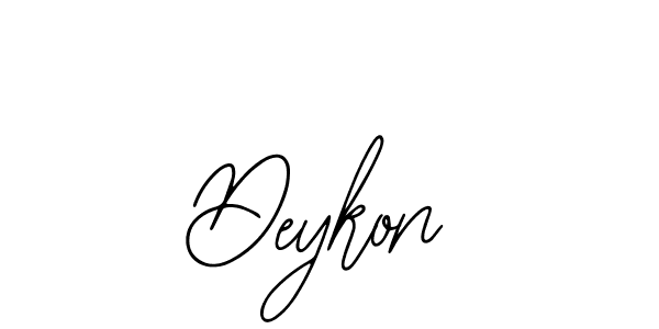 How to Draw Deykon signature style? Bearetta-2O07w is a latest design signature styles for name Deykon. Deykon signature style 12 images and pictures png