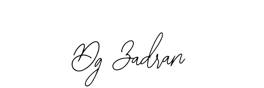How to Draw Dg Zadran signature style? Bearetta-2O07w is a latest design signature styles for name Dg Zadran. Dg Zadran signature style 12 images and pictures png