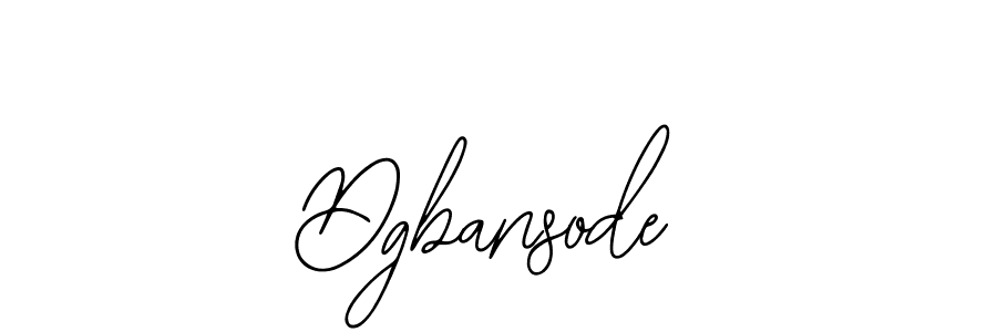 How to Draw Dgbansode signature style? Bearetta-2O07w is a latest design signature styles for name Dgbansode. Dgbansode signature style 12 images and pictures png