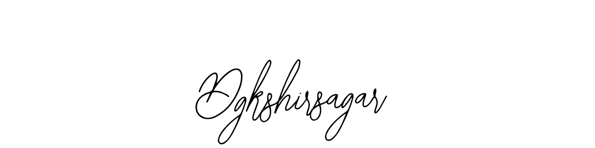 Design your own signature with our free online signature maker. With this signature software, you can create a handwritten (Bearetta-2O07w) signature for name Dgkshirsagar. Dgkshirsagar signature style 12 images and pictures png