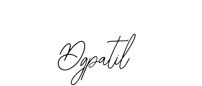 How to Draw Dgpatil signature style? Bearetta-2O07w is a latest design signature styles for name Dgpatil. Dgpatil signature style 12 images and pictures png