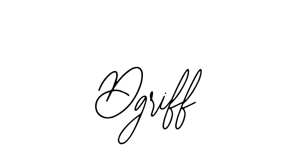 Dgriff stylish signature style. Best Handwritten Sign (Bearetta-2O07w) for my name. Handwritten Signature Collection Ideas for my name Dgriff. Dgriff signature style 12 images and pictures png